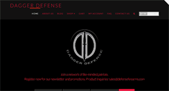 Desktop Screenshot of daggerdefense.com